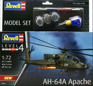 Revell 63824 Model Set AH-64A Apache