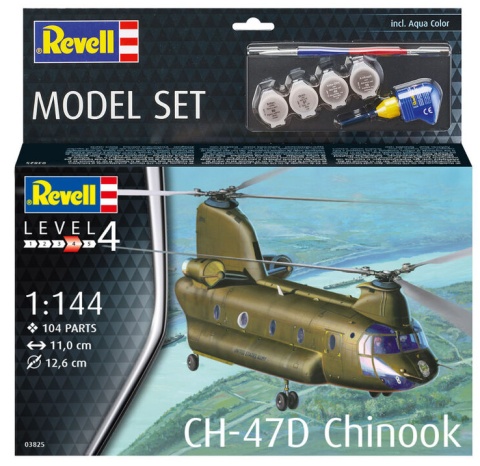 Revell 63825 1/144 Model Kit CH-47D Chinook
