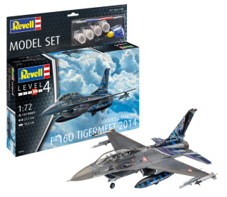 Revell 63844 F-16D Falcon Tigermeet 2014 SET