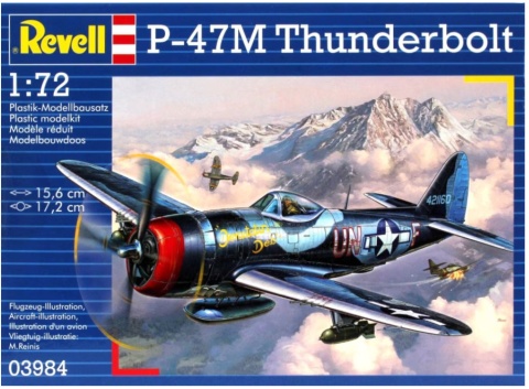 Revell 63984 1/72 P-47 M Thunderbolt Revell 63984 1/72 P-47 M Thunderbolt
