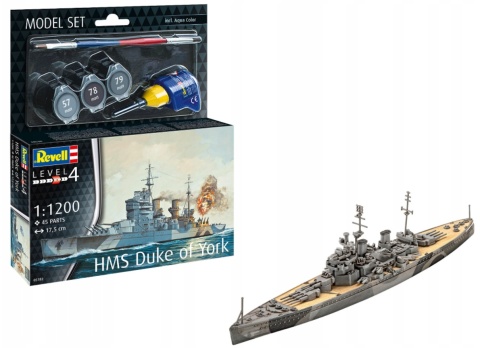 Revell 65182 Model Set 1/1200 HMS Duke Of York Revell 65182 Model Set 1/1200 HMS Duke Of York
