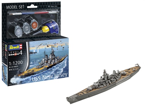 Revell 65183 1/2000 USS New Jersey Revell 65183 1/2000 USS New Jersey