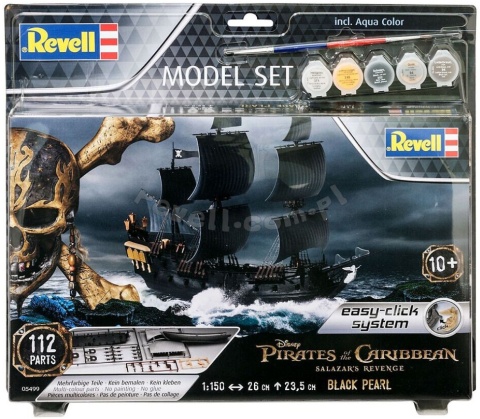 Revell 65499 Model Set Pirate Ship Black Pearl