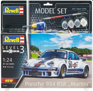 Revell 67685 1/24 Model Set Porsche 934 Rsr "Marti