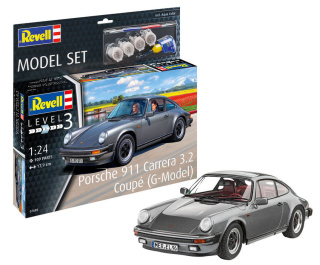 Revell 67688 1/24 Model Set Porsche 911 Carrera 3.2 Coupé