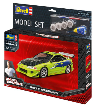 Revell 67691 1/25 Model Set Fast & Furious Brian's 1995 Mitsubishi Eclipse