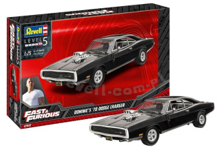 Revell 67693 1/25 Model Set Fast & Furious - Dominics 1970 Dodge Charger