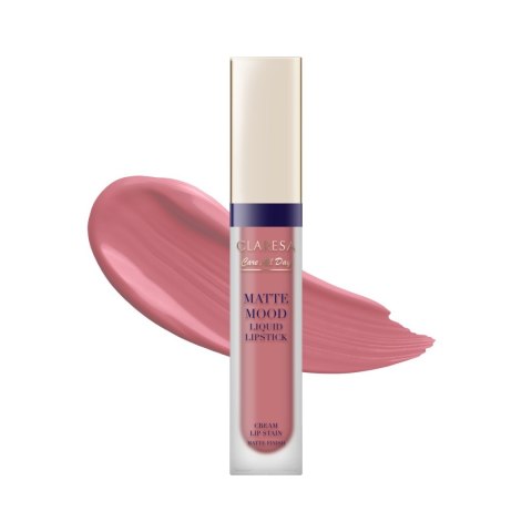 CLARESA Matte Mood Matowa pomadka w płynie do ust 04 Overjoy 7 ml CLARESA Matte Mood Matowa pomadka w płynie do ust 04 Overjoy 7 ml