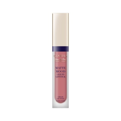 CLARESA Matte Mood Matowa pomadka w płynie do ust 04 Overjoy 7 ml CLARESA Matte Mood Matowa pomadka w płynie do ust 04 Overjoy 7 ml