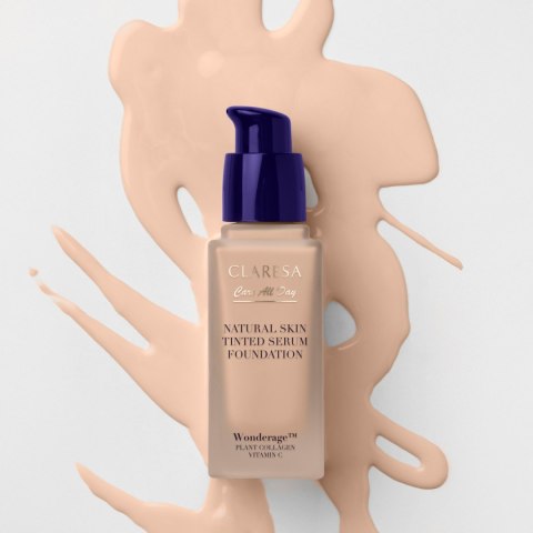 CLARESA Natural Skin Tinted Serum Foundation Podkład-serum z naturalnym wykończeniem 1N Light Neutral 32 ml CLARESA Natural Skin Tinted Serum Foundation Podkład-serum z naturalnym wykończeniem 1N Light Neutral 32 ml