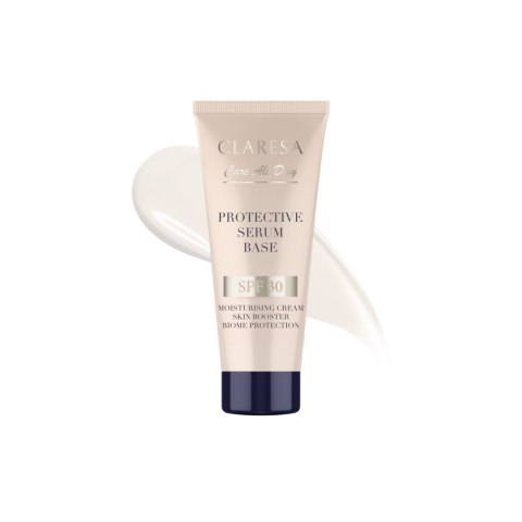 CLARESA Protective Serum Base Nawilżająca serum baza do twarzy z filtrem SPF 30 30 ml CLARESA Protective Serum Base Nawilżająca serum baza do twarzy z filtrem SPF 30 30 ml