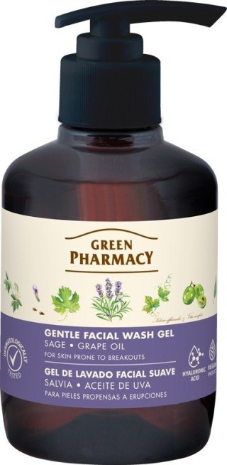 ELFA FACE Żel d/mycia 270ml Szałwia+Ol.winogronow&