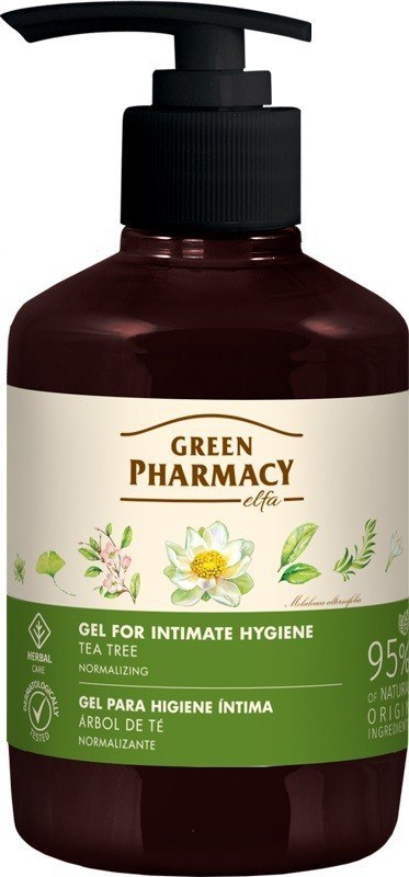 ELFA Żel hig.intymna 370ml Drzewo herbaciane& ELFA Żel hig.intymna 370ml Drzewo herbaciane&