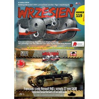 First To Fight PL119 - Francuski Czołg Renault R40 z Armatą 37 mm SA38