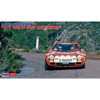 Hasegawa 20737 Lancia Stratos HF 1975 Tour De Corse Rally Winner