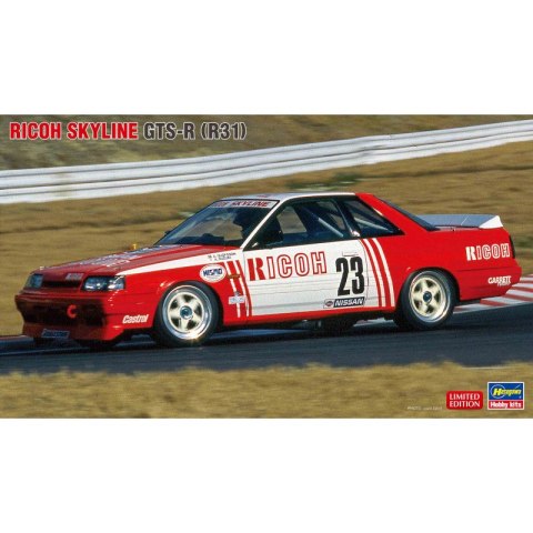 Hasegawa 20741 Ricoh Skyline GTS-R (R31) 1/24