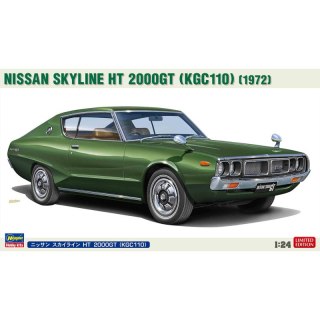 Hasegawa 20743 Nissan Skyline HT 2000GT (KGC110) (1972)