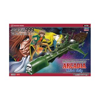 Hasegawa 64780 Galaxy Express 999 Another Story Ultimate Journey Space Pirate Battleship Arcadia Third Ship
