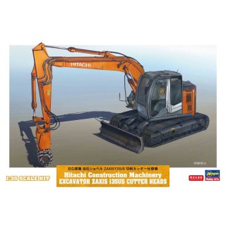 Hasegawa 66111 Hitachi Construction Machinery Excavator ZAXIS 135US Cutter Heads