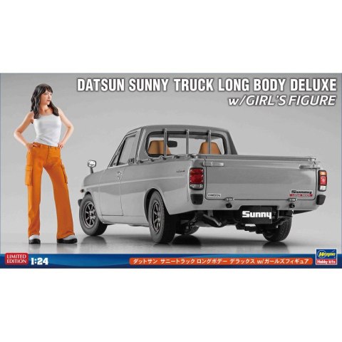 Hasegawa SP626-52426 Datsun Sunny Truck Long Body Deluxe w/ Girl's Figure