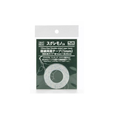 Hasegawa TL20-71050 Ultra-Fine Double-Sided Tape 1 mm