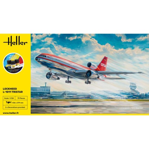 Heller 56451 Starter Kit - Lockheed L-1011 Tristar 1/125