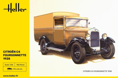 Heller 80703 Citroen C4 Fourgonette 1928 1/24