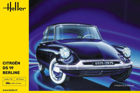 Heller 80795 Citroen DS19 1/16 S-180 Heller 80795 Citroen DS19 1/16 S-180