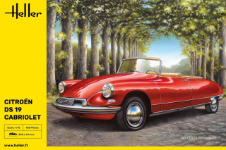 Heller 80796 Citroen DS19 Cabriolet 1/16