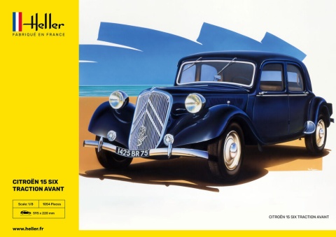 Heller 80799 Citroen 15Cv S-300 scala 1/8 Heller 80799 Citroen 15Cv S-300 scala 1/8