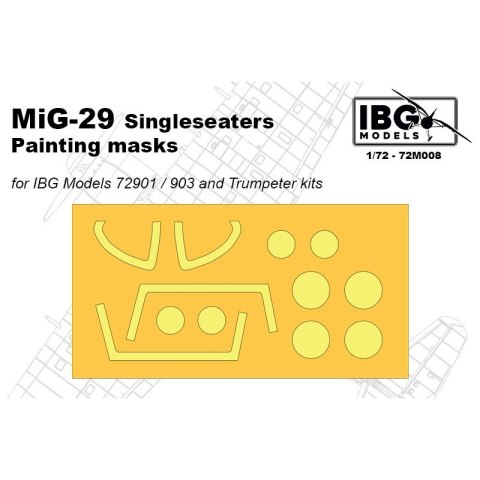 IBG 72M008 MiG-29 Singleseater Painting Masks