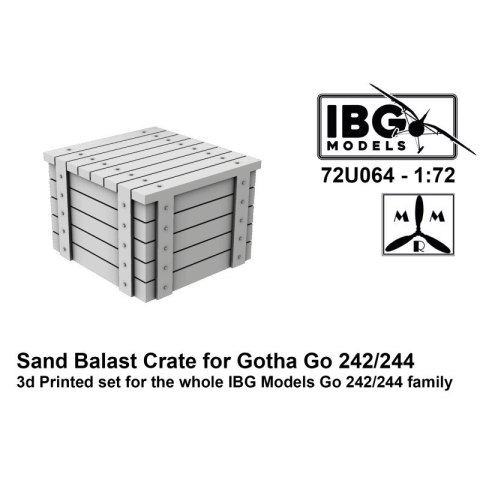 IBG 72U064 Sand Balast Crate for Gotha Go 242/244