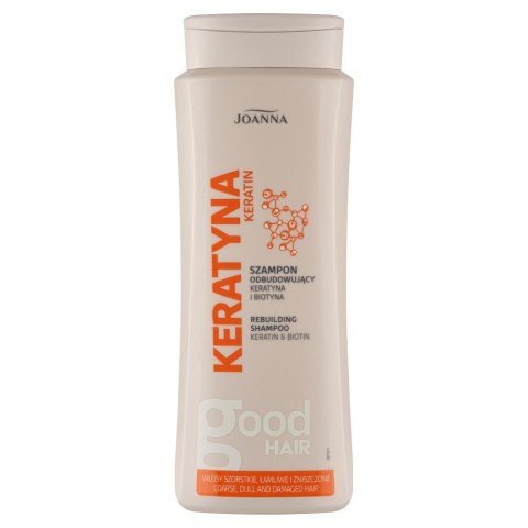 JOANNA KERATYNA Szampon d/wł. odbudowuj 400ml new JOANNA KERATYNA Szampon d/wł. odbudowuj 400ml new