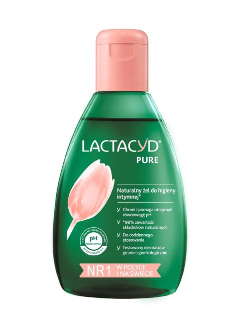 LACTACYD Pure Naturalny żel do higieny intymnej 200 ml LACTACYD Pure Naturalny żel do higieny intymnej 200 ml
