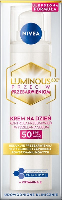 NIVEA V LUMINOUS Krem p/przebarwien. dzień 94410