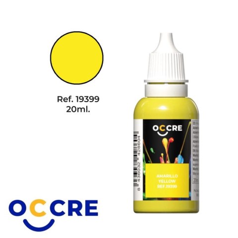 OcCre 19399 Yellow farba akrylowa 20 ml