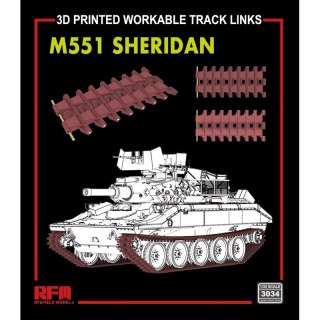 RFM 3034 M551 Sheridan Workable Track Links