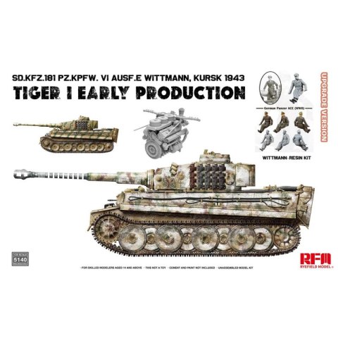 RFM 5140 Tiger I Early Production Wittmann Kursk 1943 Upgrade Version
