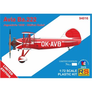 RS Models 94016 Avia Ba.222