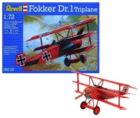 Revell 04116 1/72/ Fokker Dr.1 Revell 04116 1/72/ Fokker Dr.1