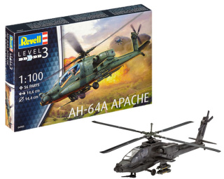 Revell 04985 1/100 AH-64A Apache