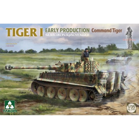 Takom 2195 Tiger I Early Production Command Tiger Michael Wittmann