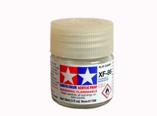 Tamiya 81786 Acrylic Mini XF-86 Flat Clear