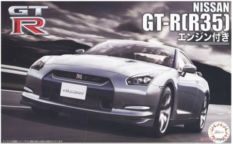 Fujimi 047492 1/24 ID-131 GT-R (R35) w/Engine Fujimi 047492 1/24 ID-131 GT-R (R35) w/Engine