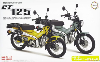 Fujimi 142104 1/12 B-NX-No 10 CT125 (Hunter Cub) Matte Honey Mustard/Custom Color Ver.