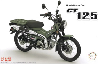 Fujimi 142111 1/12 B-NX-No 5 CT125 (Hunter Cub/Pearl Organic Green)