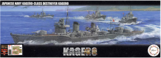 Fujimi 460901 1/350 NX-4 EX-2 IJN Kagero-Class Destroyer Kagero (w/Crew & Photo-Etched Parts)