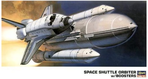 Hasegawa 10729 1/200 Space Shuttle w/Boosters