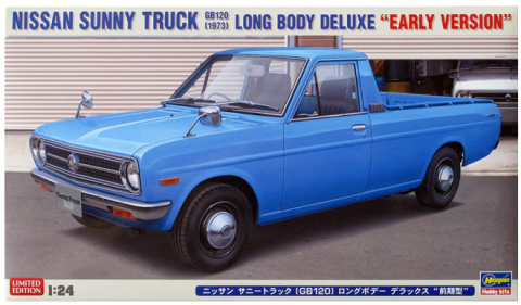 Hasegawa 20267 Nissan Sunny Truck 1973 GB120 1/24 Hasegawa 20267 Nissan Sunny Truck 1973 GB120 1/24