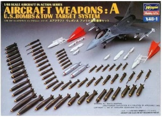 Hasegawa X48-1 - 36001 U.S.Aircraft Weapons A 1/48